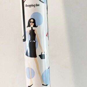 The Girls Gift Wrapping Paper Stephen Lawrence Continuous Roll 2.5'x54" USA New